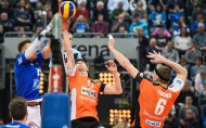 Repräsentieren die deutschen Farben in der Champions League: VfB Friedrichshafen und BR Volleys (Foto: Conny Kurth | www.kurth-media.de)